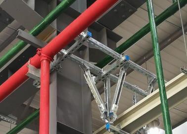 太仓该抗震支架的整体式支吊架结构协调性好
